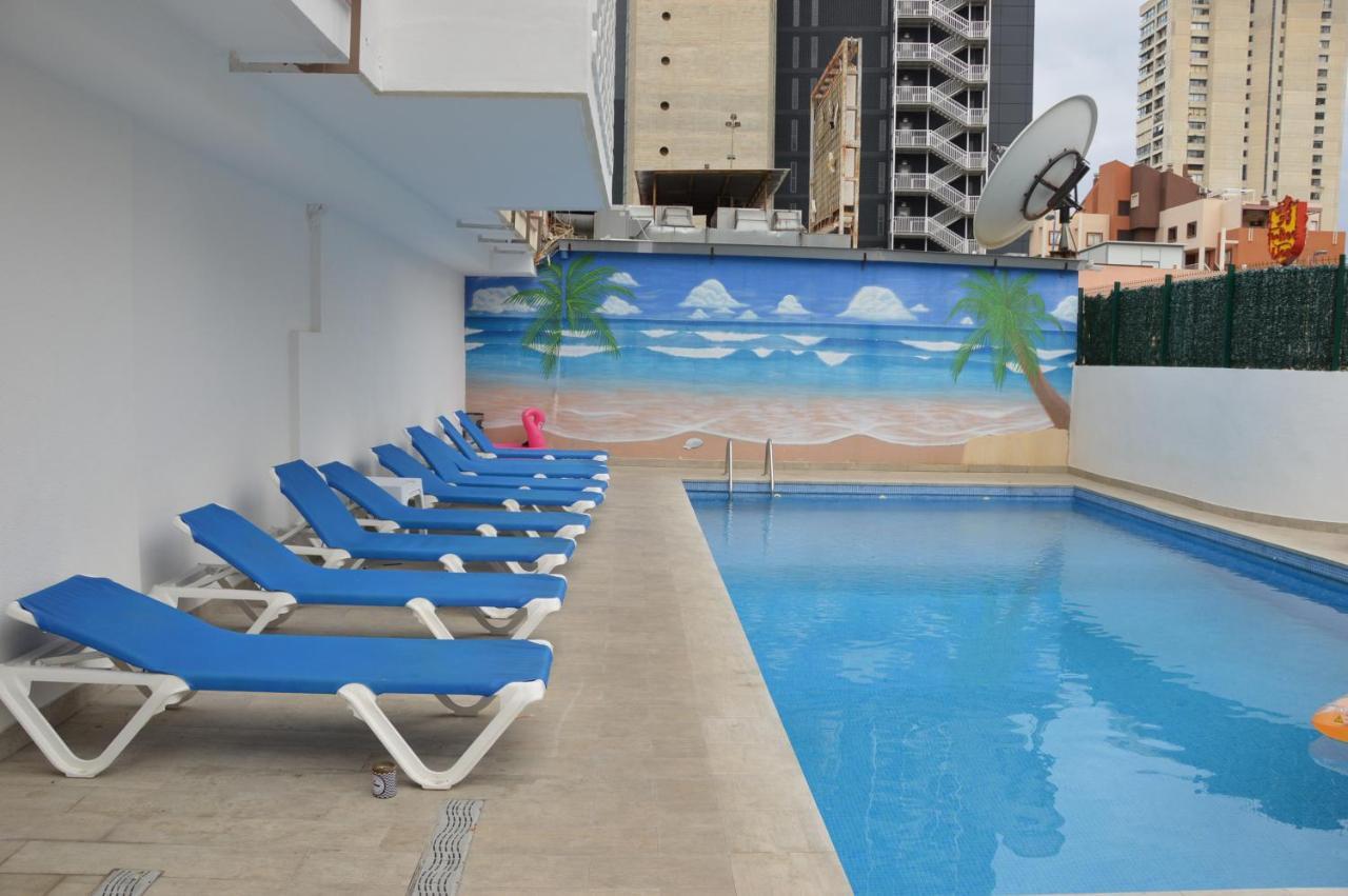 Apts Ara With Pool Benidorm Buitenkant foto
